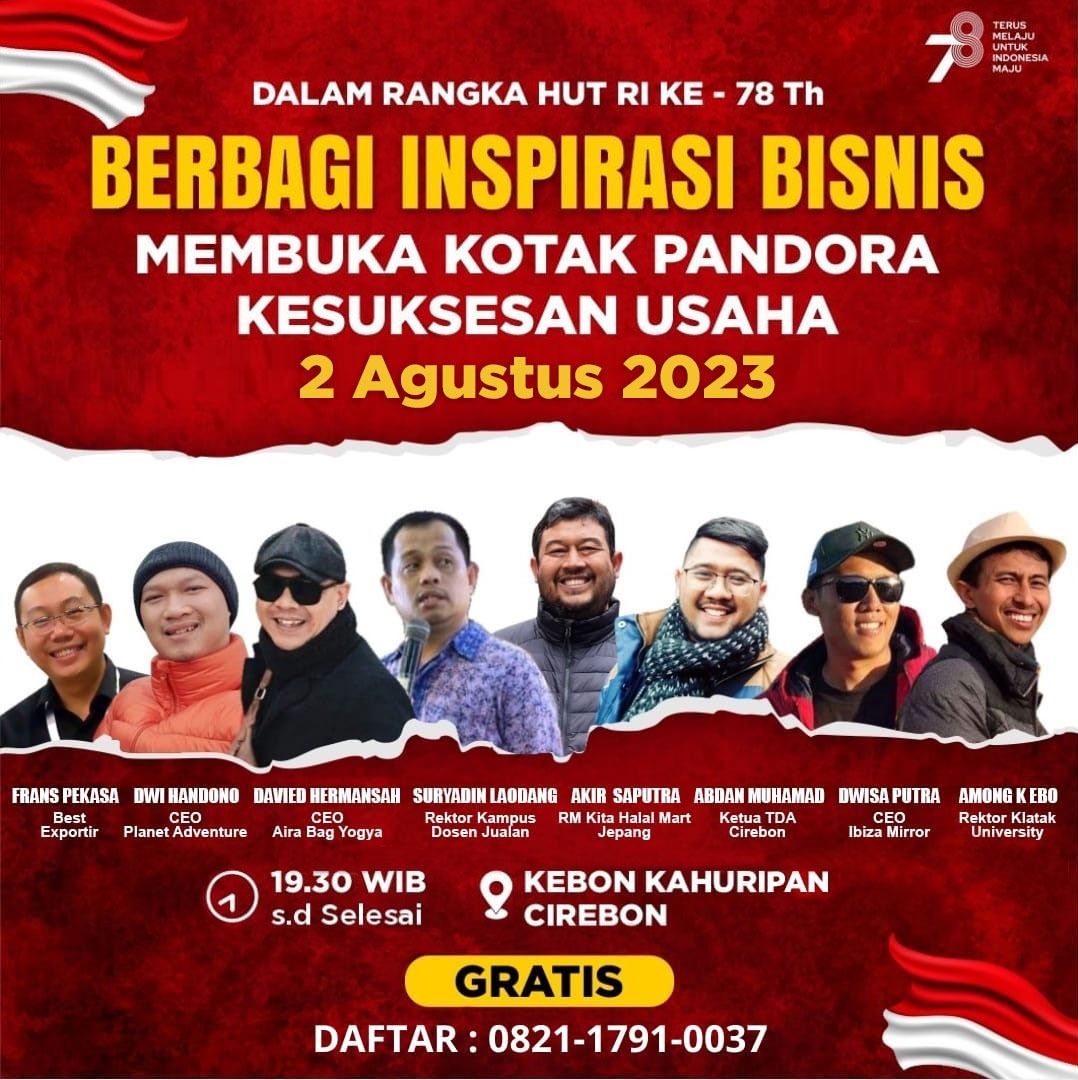 Liputan Acara “Berbagi Inspirasi Bisnis: Membuka Kotak Pandora Kesuksesan Usaha”